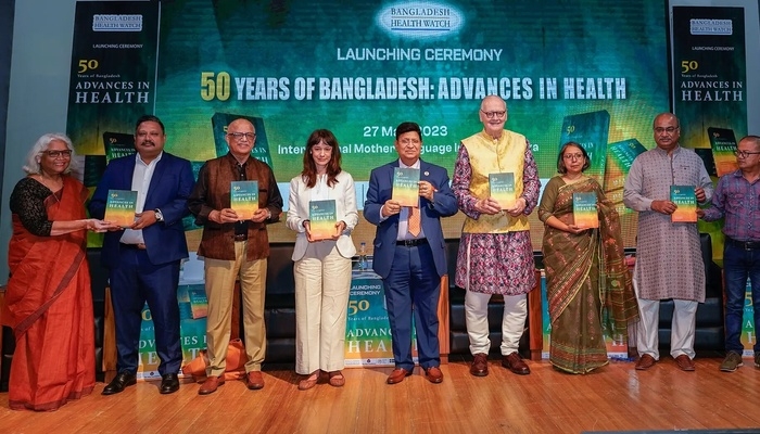 Launching Ceremony of the book "50 Years of Bangladesh: Advances in Health"