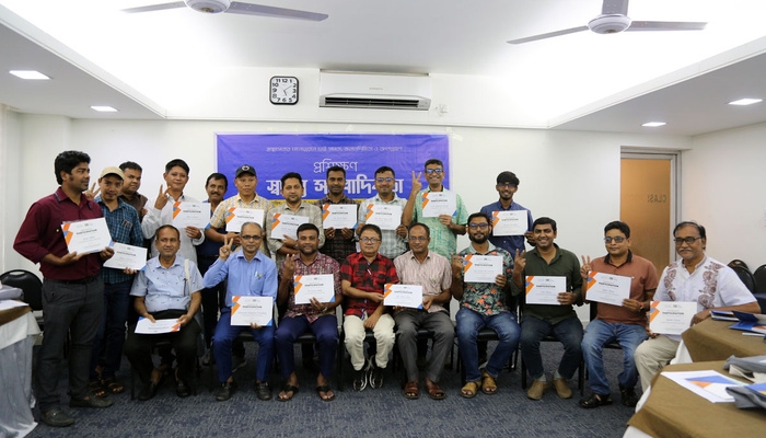 BHW organised a two-day journalist training