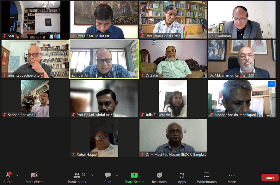 Pre-budget online dialogue session: Speakers for increasing health budget
