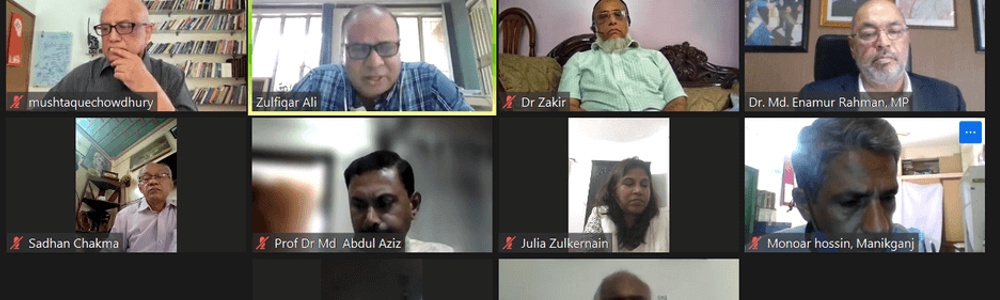 Pre-budget online dialogue session: Speakers for increasing health budget