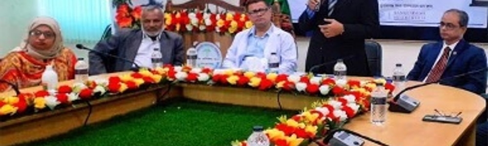 সুনামগঞ্জে স্বাস্থ্যসেবার মানোন্নয়নে মতবিনিময় সভা