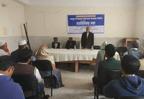 Consultation meeting with health authorities at the Upazila Health Complex