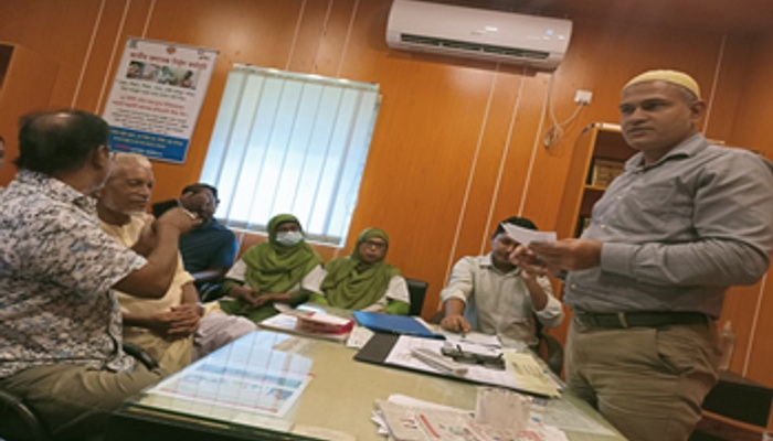 হাসপাতাল কর্তৃপক্ষ, স্থানীয় প্রশাসন ও উপজেলা স্বাস্থ্য অধিকার ফোরাম এর সাথে মতবিনিময় সভা