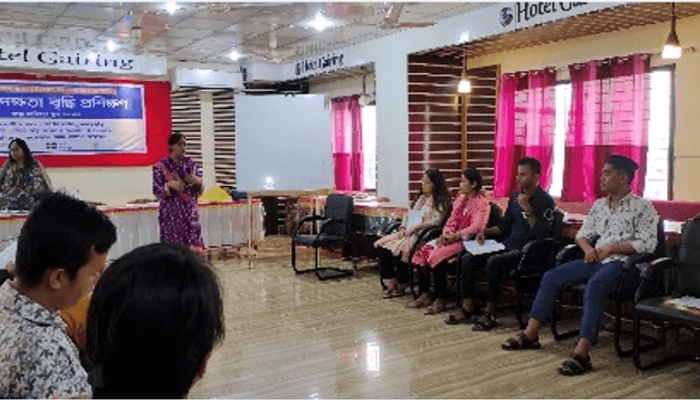 খাগড়াছড়িতে দুইদিনব্যাপী যুবদের জীবন দক্ষতা বিষয়ক প্রশিক্ষণ সম্পন্ন