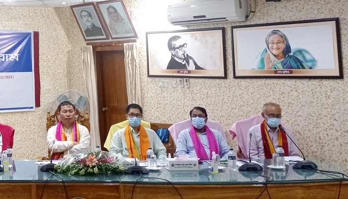 The launching of Khagrachhari district health rights forum (DHRF)