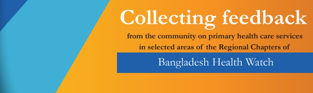 Collecting feedback from the community on primary health care services