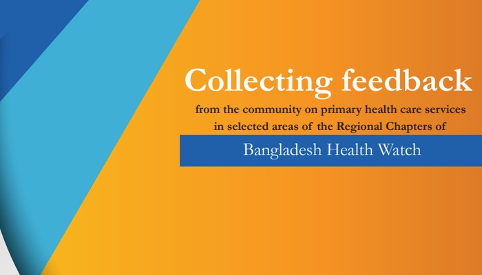 Collecting feedback from the community on primary health care services