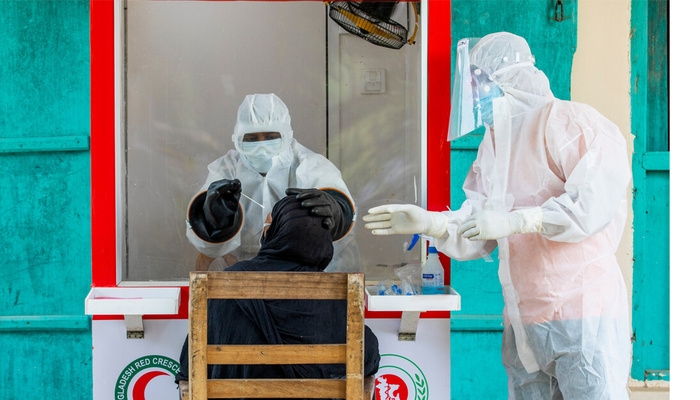 Sample collection and sample testing for SARS-Co-2 in Bangladesh: A descriptive qualitative study